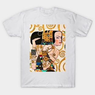 Gustav Klimt The Tree of Life Print 1905 Art Nouveau Style T-Shirt